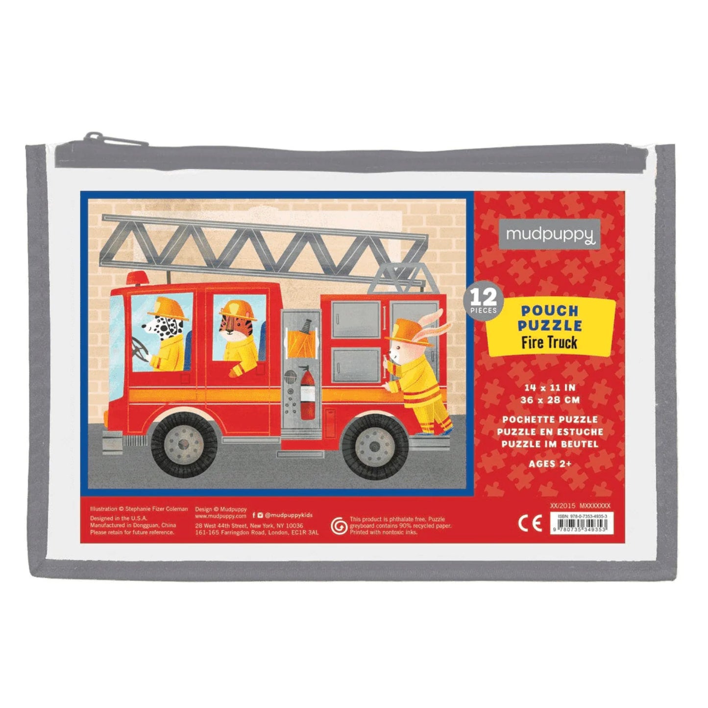 fire truck pouch puzzle