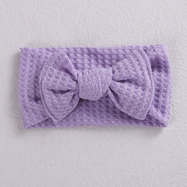 Lavender Waffle Headband