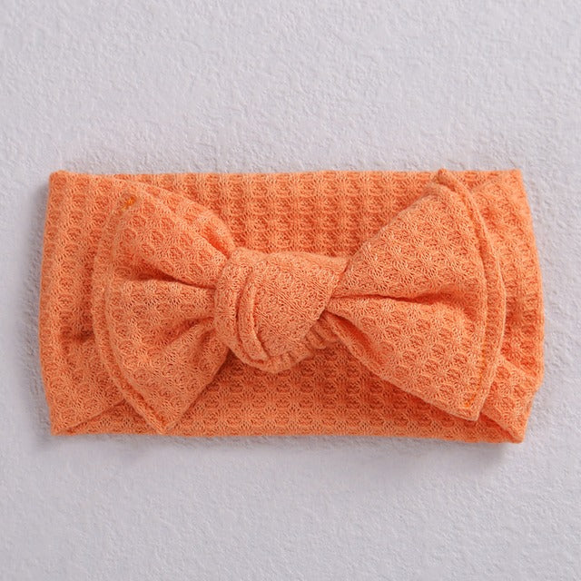 Tangerine Waffle Headband