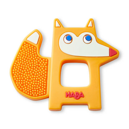 silicone fox grasping toy